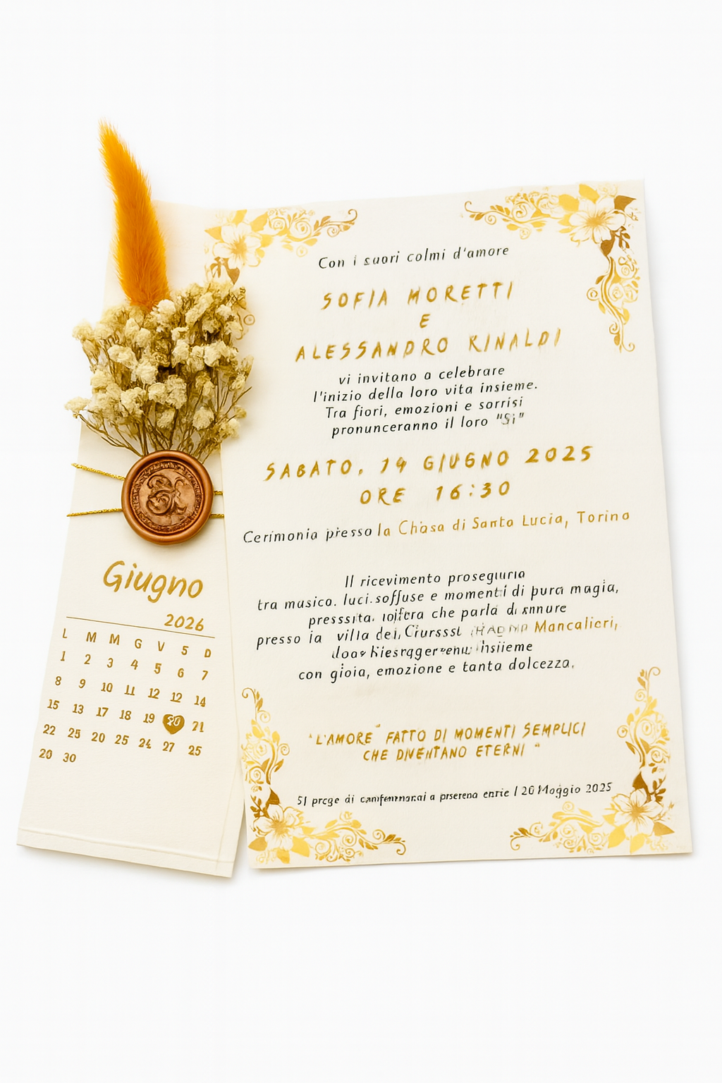 Gold Flowers