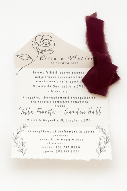 Burgundy Elegance