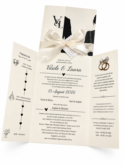 Elegance black & ivory